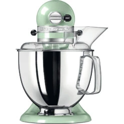 KitchenAid Keukenmachine Artisan - Kantelbare Kop - Pistache - 4.8 Liter - 5KSM175PSEPT 8 KitchenAid Keukenmachine Artisan - Kantelbare Kop - Pistache - 4.8 Liter - 5KSM175PSEPT -Speciaalzaken Voor Keukengerei 8597015012705B15D 1