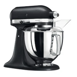 KitchenAid Keukenmachine Artisan - Kantelbare Kop - Vulkaanzwart - 4.8 Liter - 5KSM175PSEBK -Speciaalzaken Voor Keukengerei 8597015014605B15D 3
