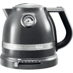 KitchenAid Waterkoker Artisan - Temperatuurregeling - Tingrijs - 1.5 Liter - 5KEK1522EMS -Speciaalzaken Voor Keukengerei 8597800014005B15D