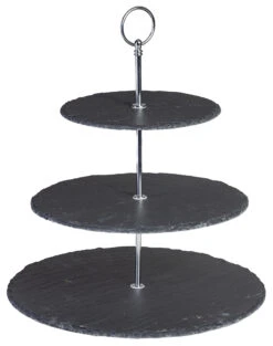 Sareva Etagere / Serveertoren Leisteen 3-Laags -Speciaalzaken Voor Keukengerei 8720364452896 3