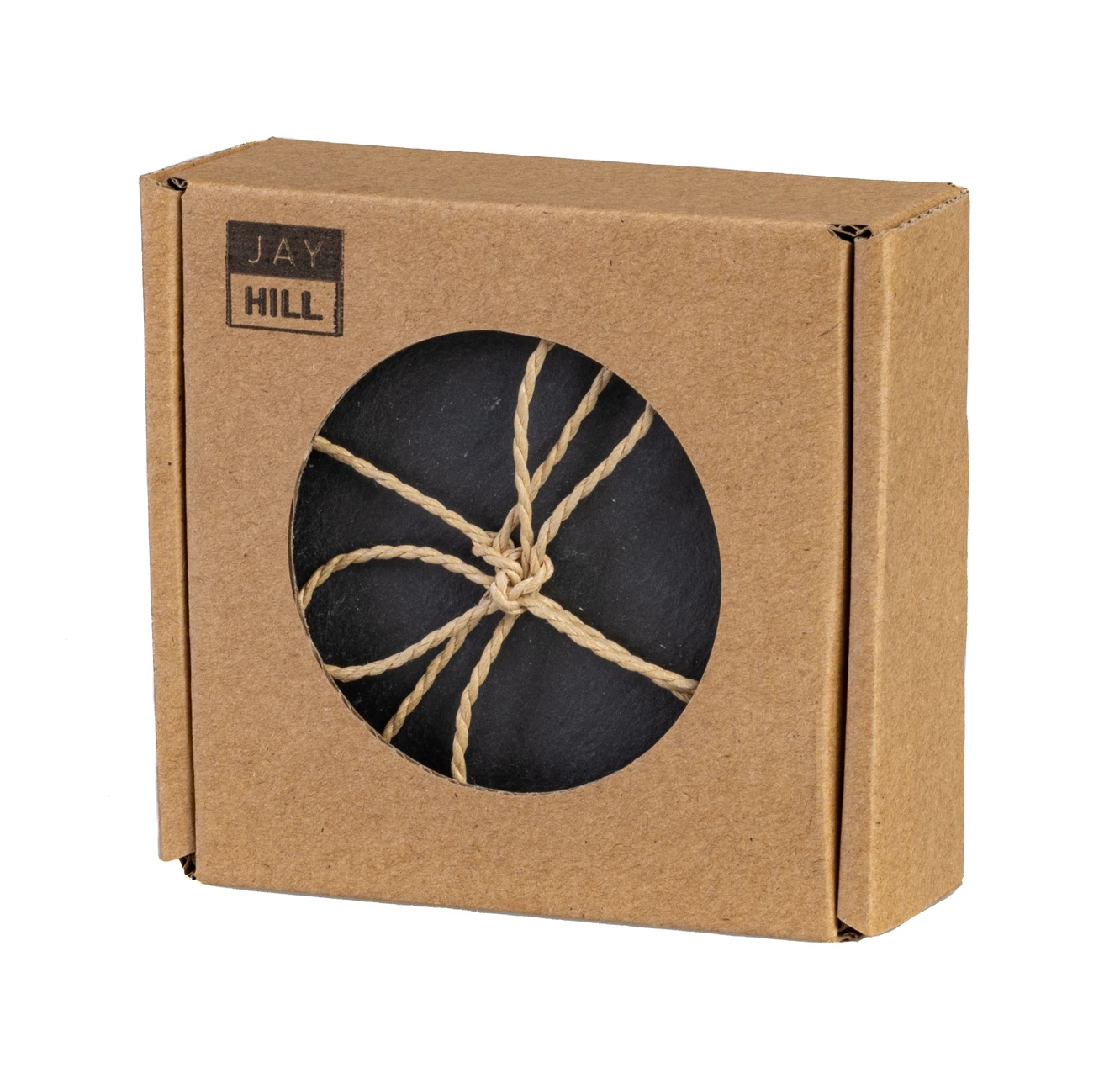 Jay Hill Onderzetters Leisteen - ø 10 Cm - 4 Stuks 8 Jay Hill Onderzetters Leisteen - ø 10 Cm - 4 Stuks - Afbeelding 6