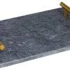 Jay Hill Dienblad - Met Handvatten - Marmer - Grijs - 30 X 20 Cm -Speciaalzaken Voor Keukengerei 8720364453220