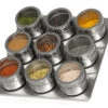 Blackwell Kruidenpotjes Magnetisch - Inclusief 9 Potjes - RVS -Speciaalzaken Voor Keukengerei 8720364455576