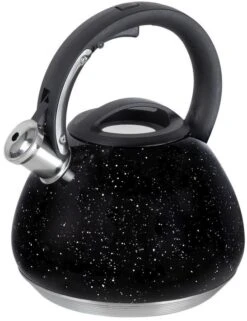 Resto Kitchenware Fluitketel Lyra - Zwart - 2.7 Liter