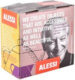 Alessi Melkkan - 9096 - Blauw - 200 Ml - Door Micheal Graves 11 Alessi Melkkan - 9096 - Blauw - 200 Ml - Door Micheal Graves -Speciaalzaken Voor Keukengerei 9096 verpakking 2