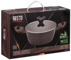 Resto Kitchenware Kookpan Carina - ø 20 Cm / 2 Liter - Standaard Anti-aanbaklaag 16 Resto Kitchenware Kookpan Carina - ø 20 Cm / 2 Liter - Standaard Anti-aanbaklaag -Speciaalzaken Voor Keukengerei 93018.4260403578612.ver03