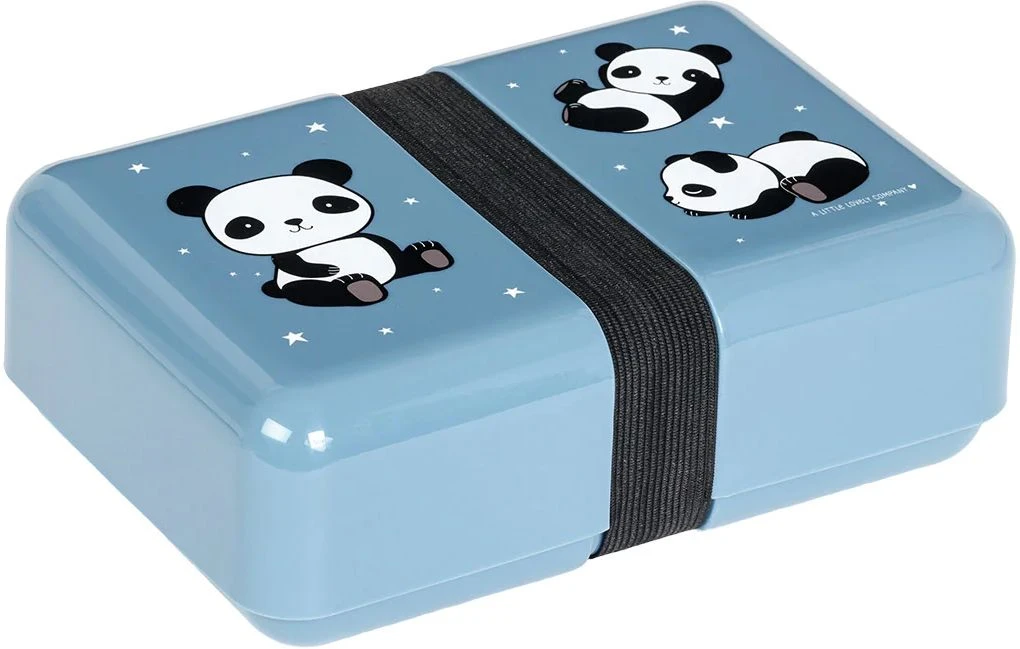 A Little Lovely Company Lunchbox - Panda 3 A Little Lovely Company Lunchbox - Panda