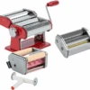 Blackwell Pastamachine Set (met 2 Opzetstukken) - Rood -Speciaalzaken Voor Keukengerei BW Pastamachine rood