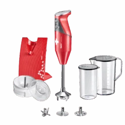 Bamix Staafmixer Set SwissLine - 200 W - Rood