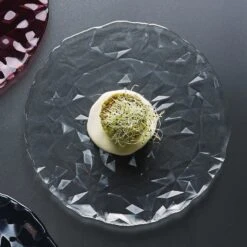 Bormioli Rocco Pizzabord / Onderbord Diamond - Transparant - ø 33 Cm - 6 Stuks -Speciaalzaken Voor Keukengerei Bormioli Onderbord Diamond Transparant Sfeer 2 1 1