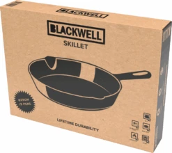 Blackwell Koekenpan - Gietijzer - ø 25 Cm - Zonder Anti-aanbaklaag -Speciaalzaken Voor Keukengerei Box25 Package New 1