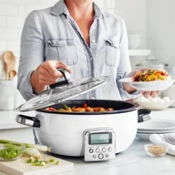 GreenPan Omnicooker - 5.7 Liter - Cream - Keramische Anti-baklaag -Speciaalzaken Voor Keukengerei CC005288 001 CC005289 001 image6 feature4 5ad9ff2d d6c9 4d64 8362 22458c5ae4f7