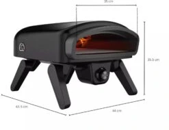 Nero Cooking Pizza Oven - Op Gas Voor Buiten - Zwart - Voor ø 35 Cm Pizza's -Speciaalzaken Voor Keukengerei CL productafbeeldingen 33 3