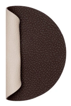 Jay Hill Placemats - Vegan Leer - Bruin / Zand - Dubbelzijdig - ø 38 Cm - 6 Stuks -Speciaalzaken Voor Keukengerei CL.118086 2