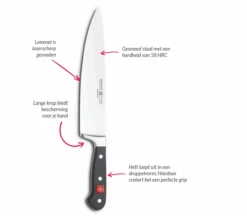 Wusthof Koksmes Classic 20 Cm -Speciaalzaken Voor Keukengerei Classic 4 1