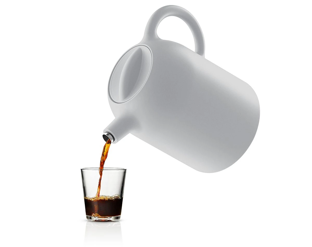 Eva Solo Thermoskan Thimble Grijs 1 Liter 5 Eva Solo Thermoskan Thimble Grijs 1 Liter - Afbeelding 3