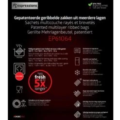 Espressions Vacumeerzakken 40 X 30 Cm - 50 Stuks -Speciaalzaken Voor Keukengerei EP61064 621c98191e4470.77678072