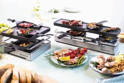 Espressions Gourmetstel Slim - 4 Personen -Speciaalzaken Voor Keukengerei Espressions Gourmetstel Raclette Square en Slim 1