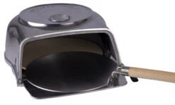 Fernus & Friends Pizza Oven - Voor Fornuis - Pure Polished Aluminium - Voor ø 26 Cm Pizza's 17 Fernus & Friends Pizza Oven - Voor Fornuis - Pure Polished Aluminium - Voor ø 26 Cm Pizza's -Speciaalzaken Voor Keukengerei Fernus zilver 5a