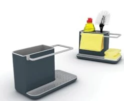 Joseph Joseph Gootsteenorganiser - Caddy - Antraciet -Speciaalzaken Voor Keukengerei Gootsteenorganiser Caddy Antraciet Sfeer