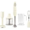 SMEG Staafmixer Set - Turbofunctie - Creme - HBF22CREU -Speciaalzaken Voor Keukengerei HBF02CRAU