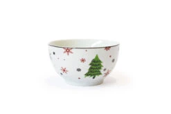 Studio Tavola Kerstservies - Porselein - Rood - 18-delig / 6 Personen -Speciaalzaken Voor Keukengerei HIT Kerstservies Rood 04