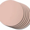 Jay Hill Placemats - Vegan Leer - Grijs / Roze - Dubbelzijdig - ø 38 Cm - 6 Stuks -Speciaalzaken Voor Keukengerei Jay Hill Placemats 19
