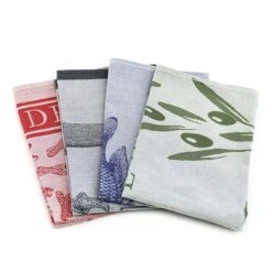 KOOK Theedoek Vis Blauw 50 X 70 Cm -Speciaalzaken Voor Keukengerei KOOK keukentextiel schorten ovenwanten 33