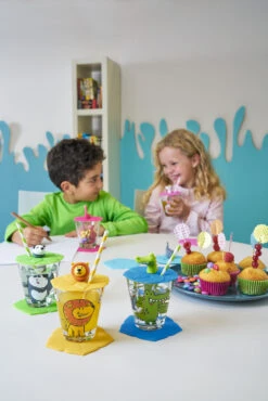 Leonardo Kinderglas Set Bambini Leeuw 215 Ml - 3-Delig -Speciaalzaken Voor Keukengerei Kinder Becher 034794 95 99 mood V01 H