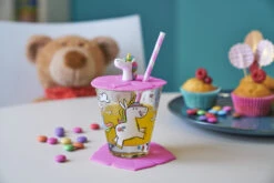 Leonardo Kinderglas Set Bambini Unicorn 215 Ml - 3-Delig -Speciaalzaken Voor Keukengerei Kinder Becher Einhorn 034800 mood Q