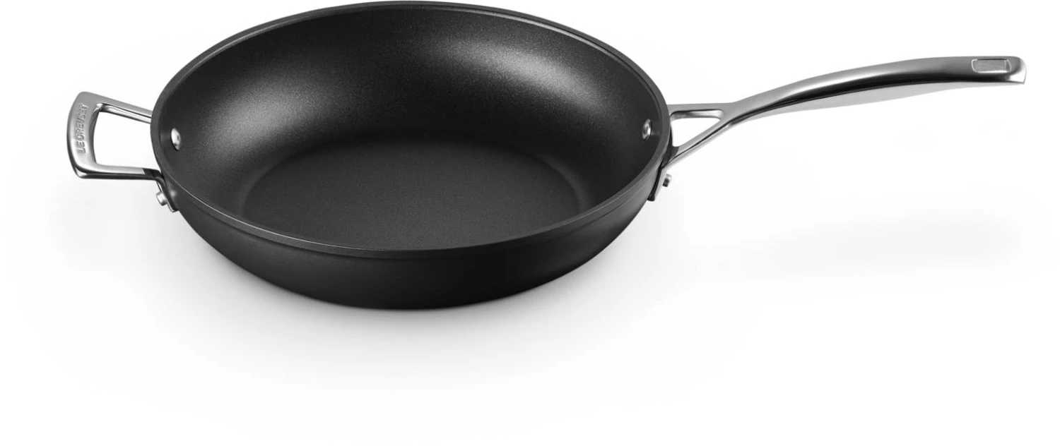Le Creuset Sauteerpan Les Forgées TNS - ø 28 Cm / 3.2 Liter - Standaard Anti-aanbaklaag 4 Le Creuset Sauteerpan Les Forgées TNS - ø 28 Cm / 3.2 Liter - Standaard Anti-aanbaklaag - Afbeelding 2