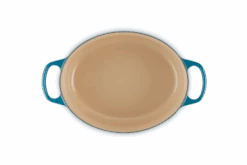 Le Creuset Braadpan Signature - Ovaal - Deap Teal - ø 29 Cm / 4.7 Liter -Speciaalzaken Voor Keukengerei LC 20210125 HL PS FS 21178296422430 005