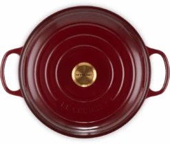 Le Creuset Braadpan Signature - Campagnard - Rhone - ø 30 Cm / 3.5 Liter -Speciaalzaken Voor Keukengerei LC 20230217 HL PS FS 21180309494441 004