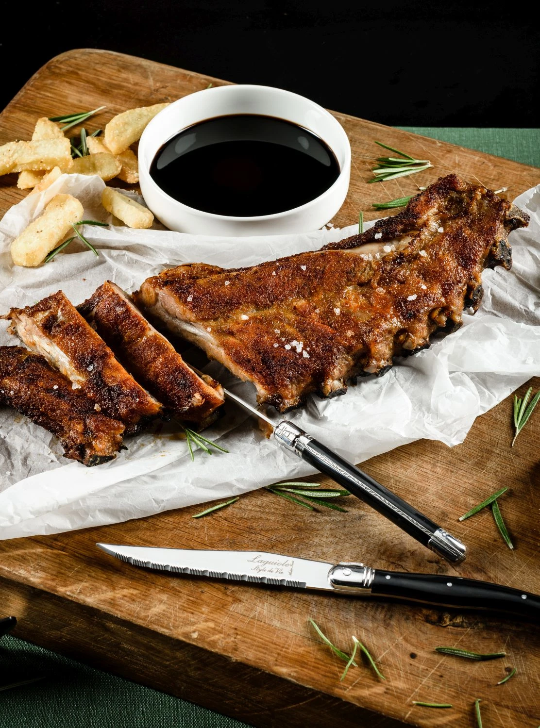 Laguiole Style De Vie Steakmessen Premium Line Zwart 6 Stuks 6 Laguiole Style De Vie Steakmessen Premium Line Zwart 6 Stuks - Afbeelding 4