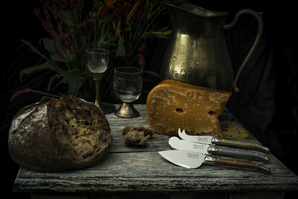 Laguiole Style De Vie Kaasmessenset Treasure 3 Stuks 5 Laguiole Style De Vie Kaasmessenset Treasure 3 Stuks - Afbeelding 3