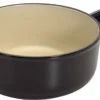 Le Creuset Fonduepan Tradition - Mat Zwart - ø 18 Cm / 1.4 Liter -Speciaalzaken Voor Keukengerei Le Creuset Fonduepan zwart 1