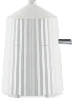Alessi Citruspers Plissé - Elektrisch - Wit - Michele De Lucchi - MDL07 W -Speciaalzaken Voor Keukengerei MDL07 W A4 3500pxl