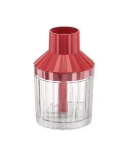 Alessi Staafmixer Set Plissé - Rood - Michele De Lucchi - MDL10S R -Speciaalzaken Voor Keukengerei MDL10 TRIT R