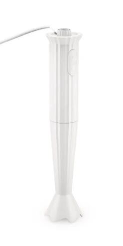 Alessi Staafmixer Plissé - 2 Standen - Wit - Michele De Lucchi - MDL10 W -Speciaalzaken Voor Keukengerei MDL10 W HB