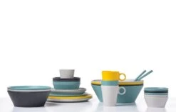 Mepal Ontbijtbord Bloom Pebble White ø 24 Cm -Speciaalzaken Voor Keukengerei Mepal Diep Bord Bloom wit 3 1