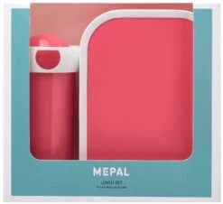 Mepal Lunchset (Schoolbeker & Lunchbox) Campus Roze -Speciaalzaken Voor Keukengerei Mepal Lunchset Roze 1 107420178200 1