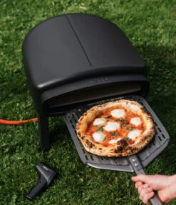 Nero Cooking Pizza Oven - Op Gas Voor Buiten - Zwart - Voor ø 35 Cm Pizza's -Speciaalzaken Voor Keukengerei Nero Sfeer13
