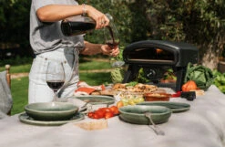 Nero Cooking Pizza Oven - Op Gas Voor Buiten - Zwart - Voor ø 35 Cm Pizza's -Speciaalzaken Voor Keukengerei Nero Sfeer20