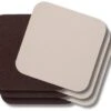 Jay Hill Onderzetters - Vegan Leer - Bruin / Zand - Dubbelzijdig - 10 X 10 Cm - 6 Stuks -Speciaalzaken Voor Keukengerei Ontwerp zonder titel 9 3