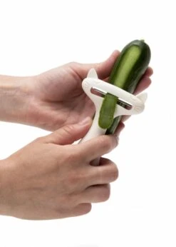Peleg Design Dunschiller CatPeeler - Wit 9 Peleg Design Dunschiller CatPeeler - Wit -Speciaalzaken Voor Keukengerei Peleg Design Dunschiller CatPeeler Wit 2