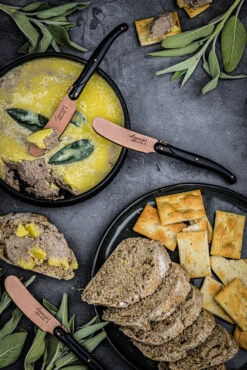 Laguiole Style De Vie Botermessen Prestige Line Koper - 4 Stuks -Speciaalzaken Voor Keukengerei PresBoterKopZw 1