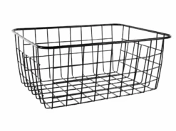 Svenska Living Opbergmandje - Zwart - 28 X 22 Cm