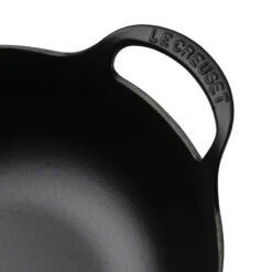 Le Creuset Wokpan / Balti Dish - Mat Zwart - ø 24 Cm / 2.7 Liter - Geëmailleerde Anti-aanbaklaag -Speciaalzaken Voor Keukengerei RS6769 20142247220460 4 scr 1