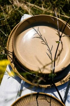 Jay Hill Ontbijtborden Silhouette ø 21 Cm - 4 Stuks -Speciaalzaken Voor Keukengerei Resize Silhoutte Geel 1 2