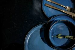 Jay Hill Ontbijtborden Aride ø 21 Cm - 4 Stuks -Speciaalzaken Voor Keukengerei Silhoutte Blauw 1 2